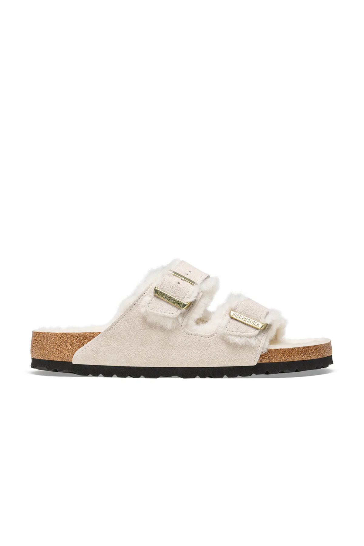 Arizona Shearling Antique White Suede Leather/shearling Regular