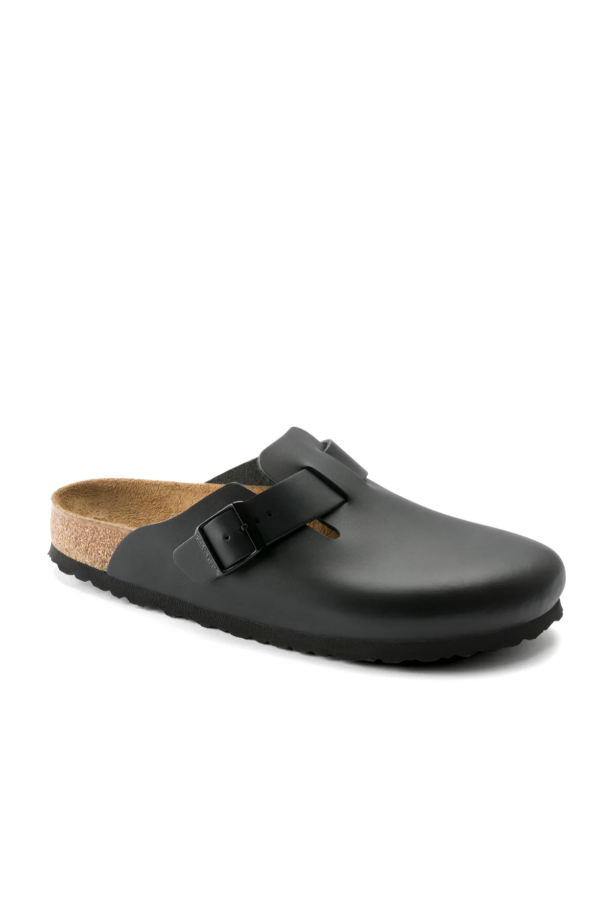 Boston Black Smooth Leather Regular