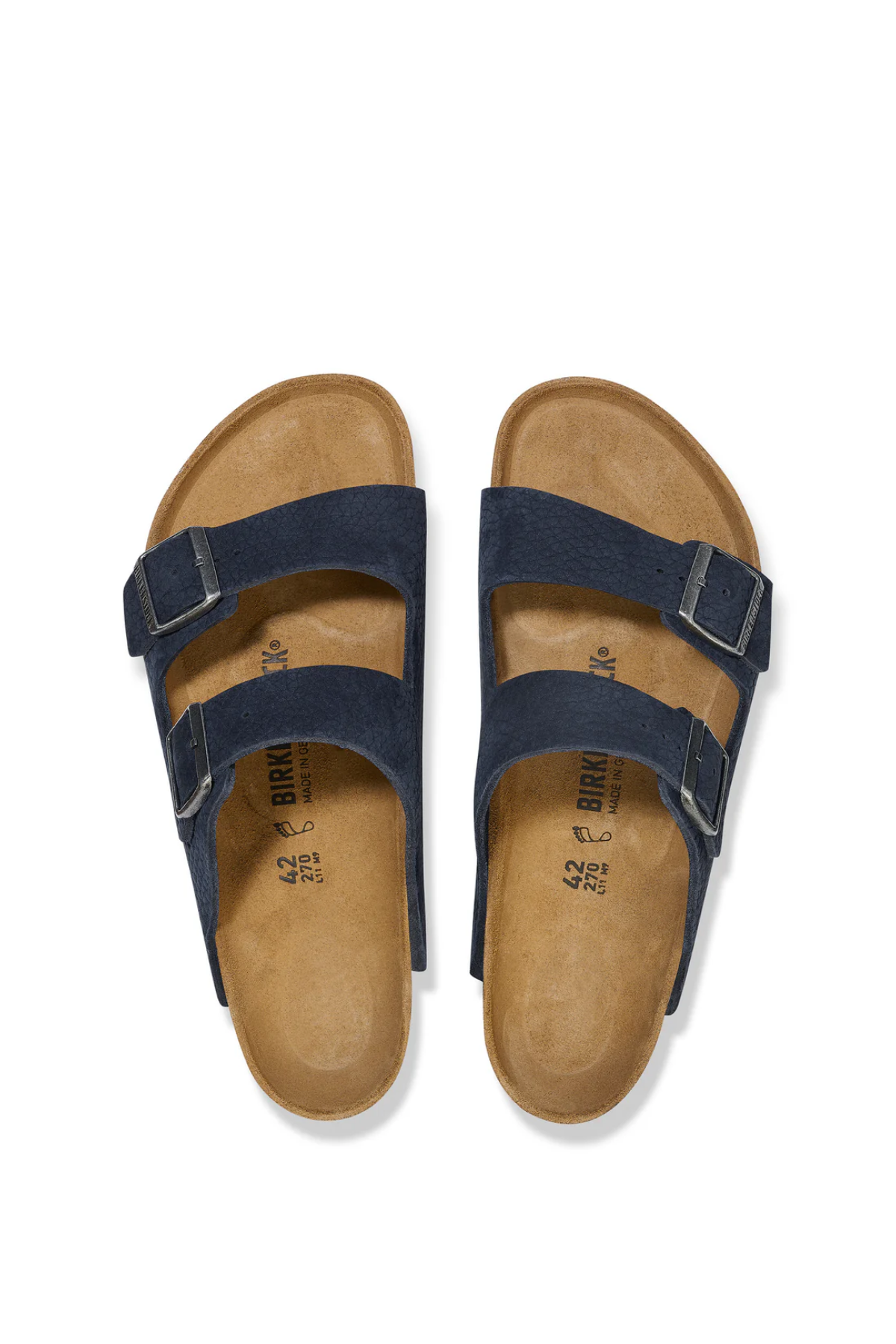 Arizona Desert Buck Midnight Nubuck Leather Regular