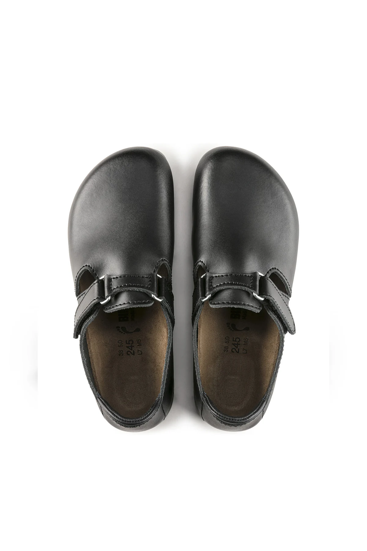 Linz Supergrip Black Smooth Leather Regular