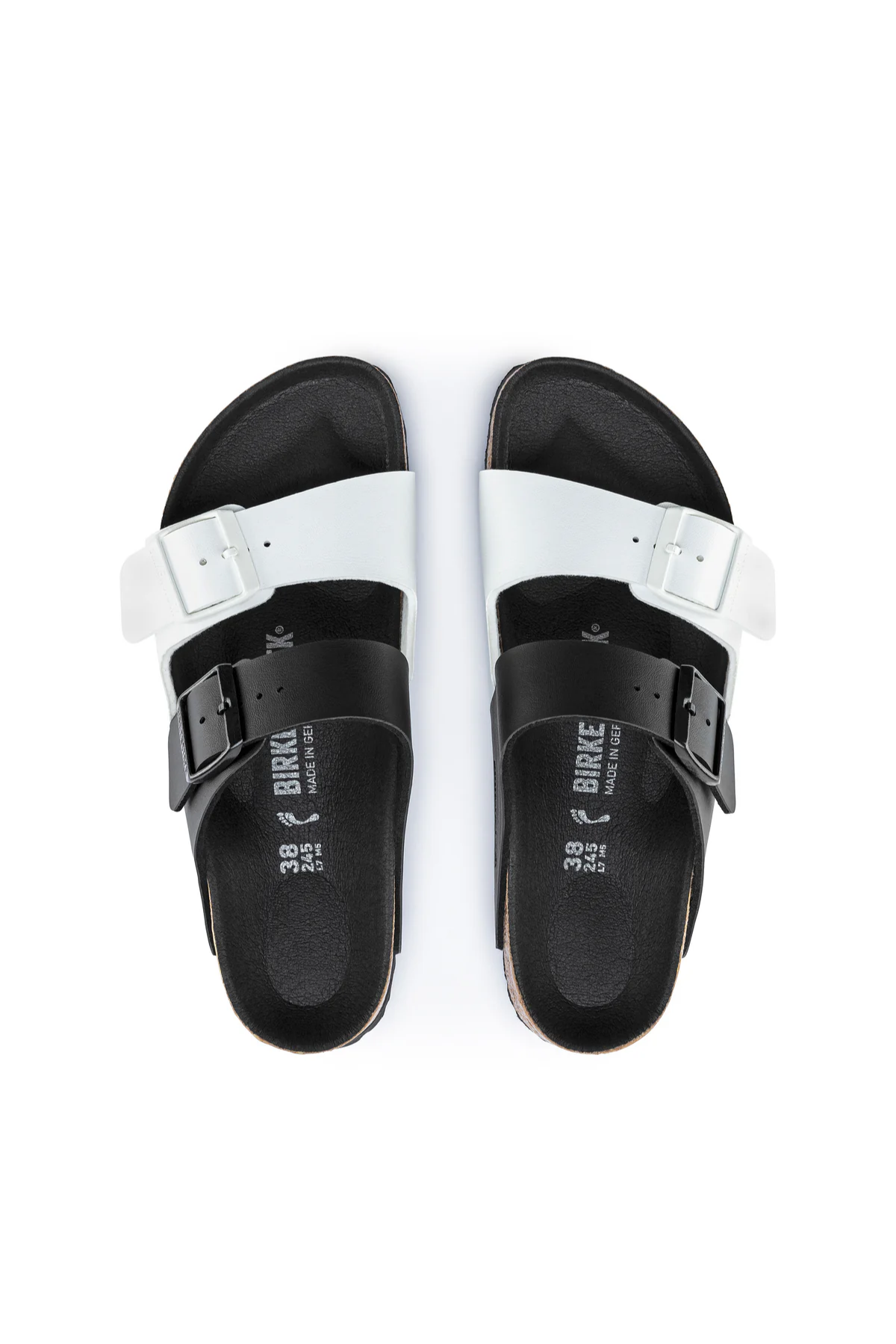 Arizona Semi Exquisite Split Black/white Birko-flor Narrow
