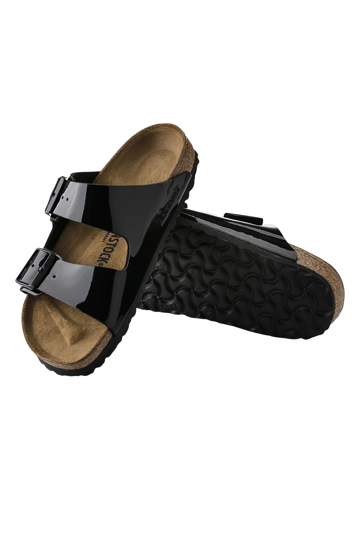 Arizona Patent Black Birko-flor Narrow