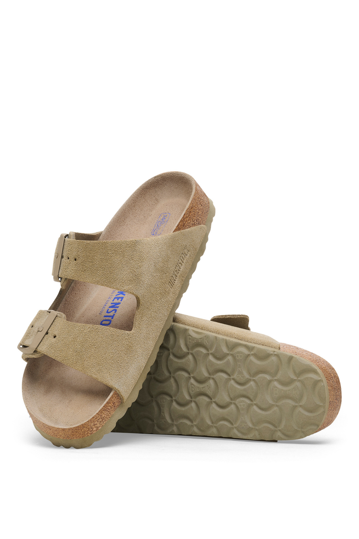 Arizona Sfb Faded Khaki Suede Leather Regular