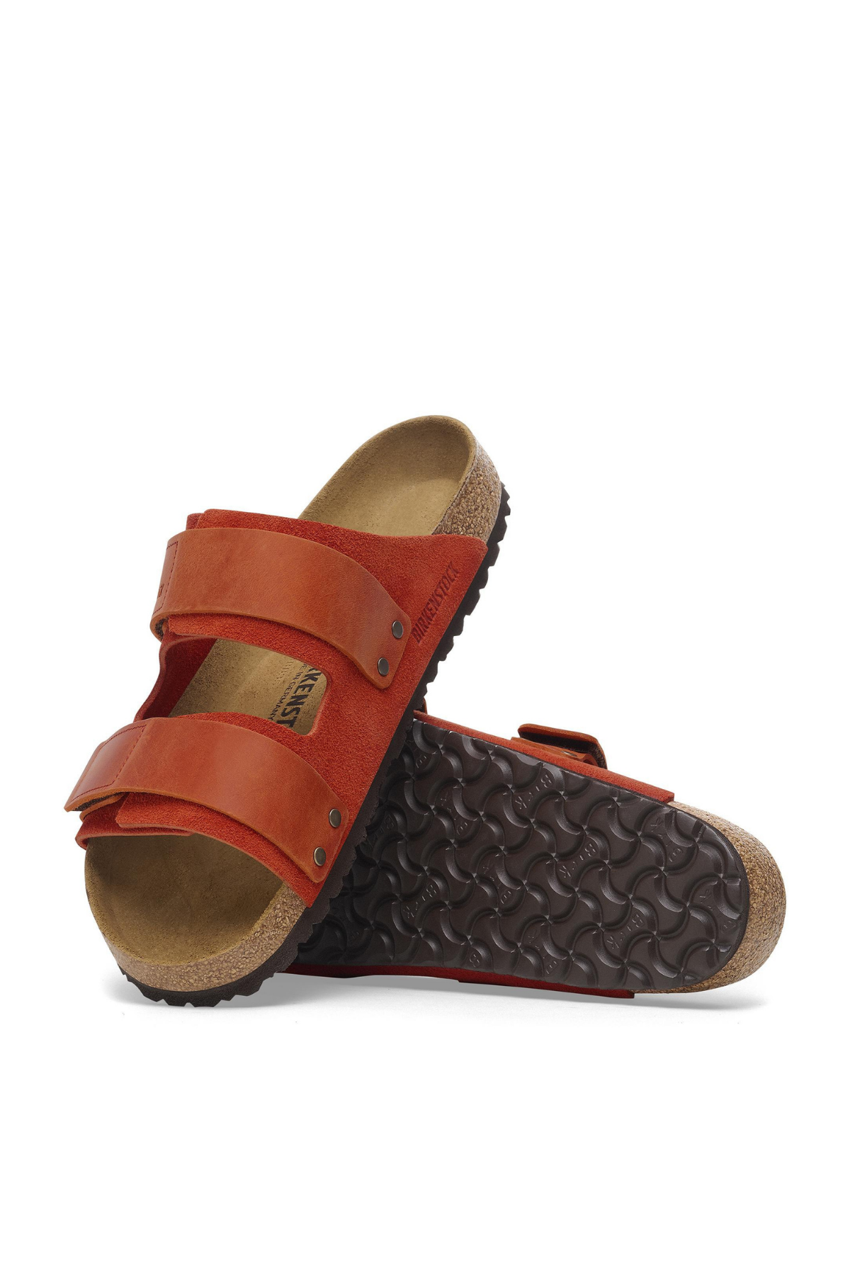 Uji Rust Brown Suede/nubuck Leather Regular