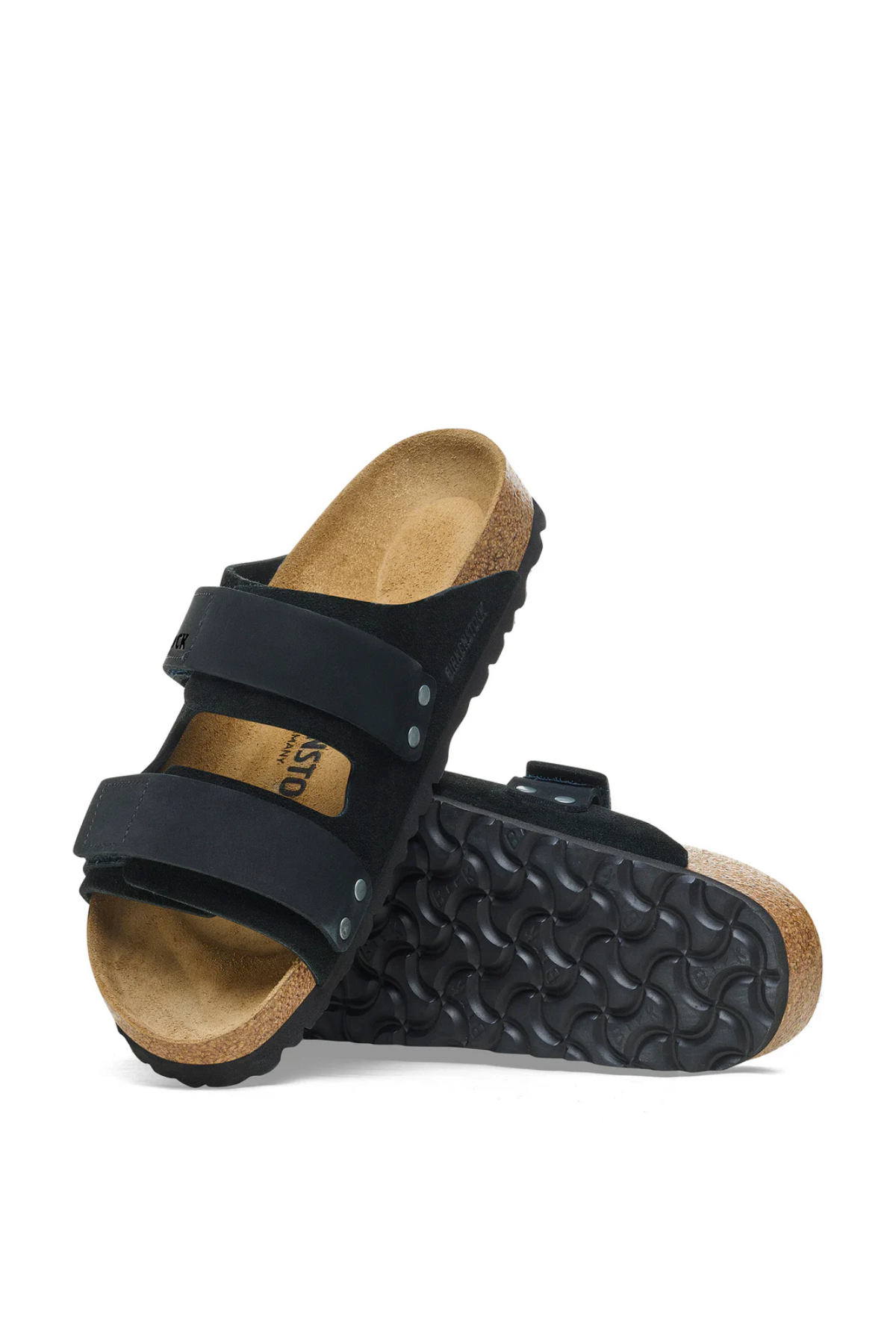 Uji Black Suede/nubuck Leather Regular