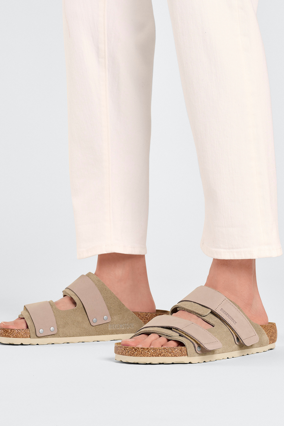 Uji Taupe Suede/nubuck Leather Regular