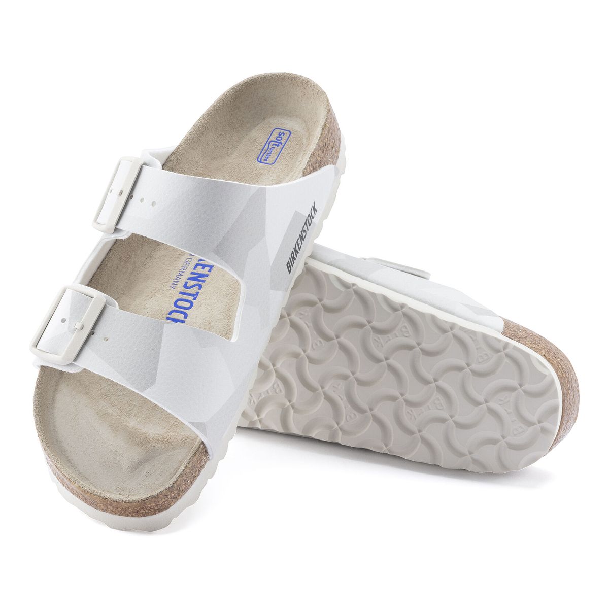 Arizona Soft Footbed Sandal Desert Soil Camo Snow