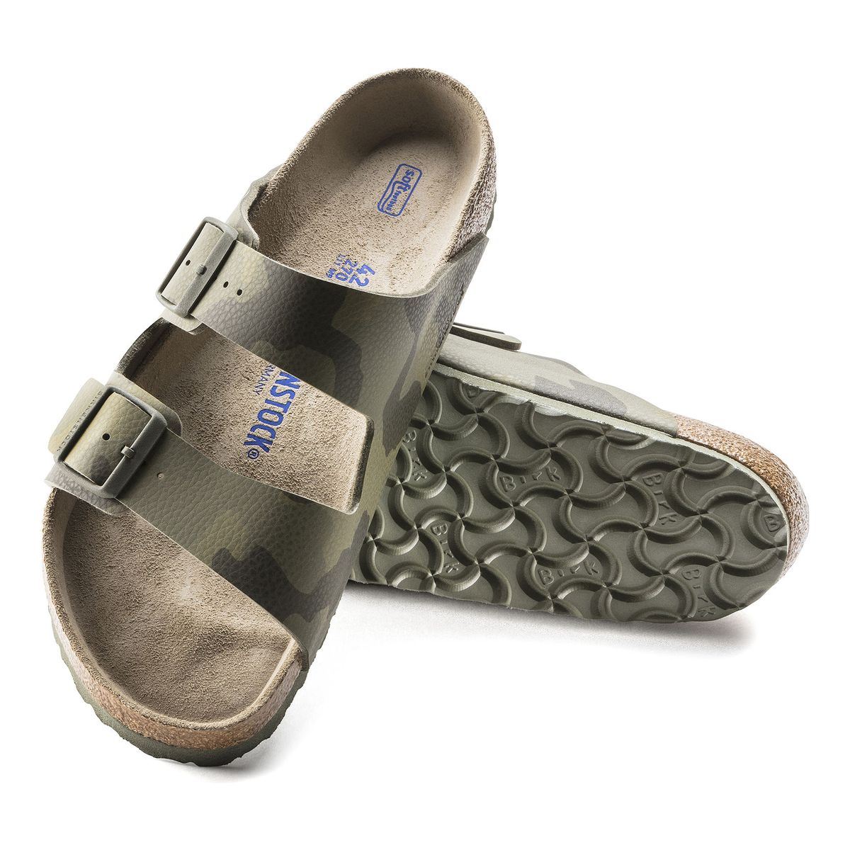 Arizona Soft Footbed Camo Green Birko-Flor (Men’s)