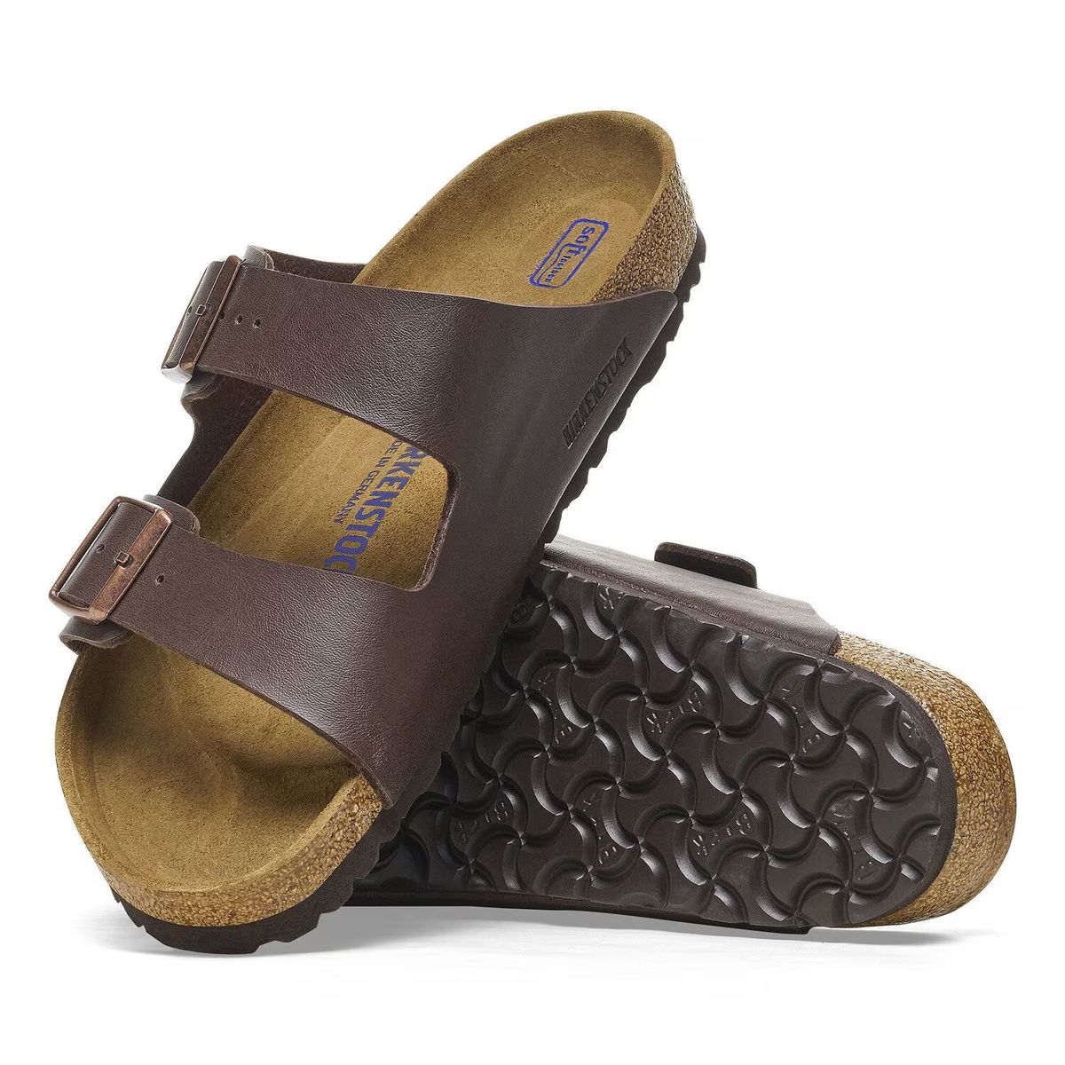 Arizona Soft Footbed Brown Birko-Flor