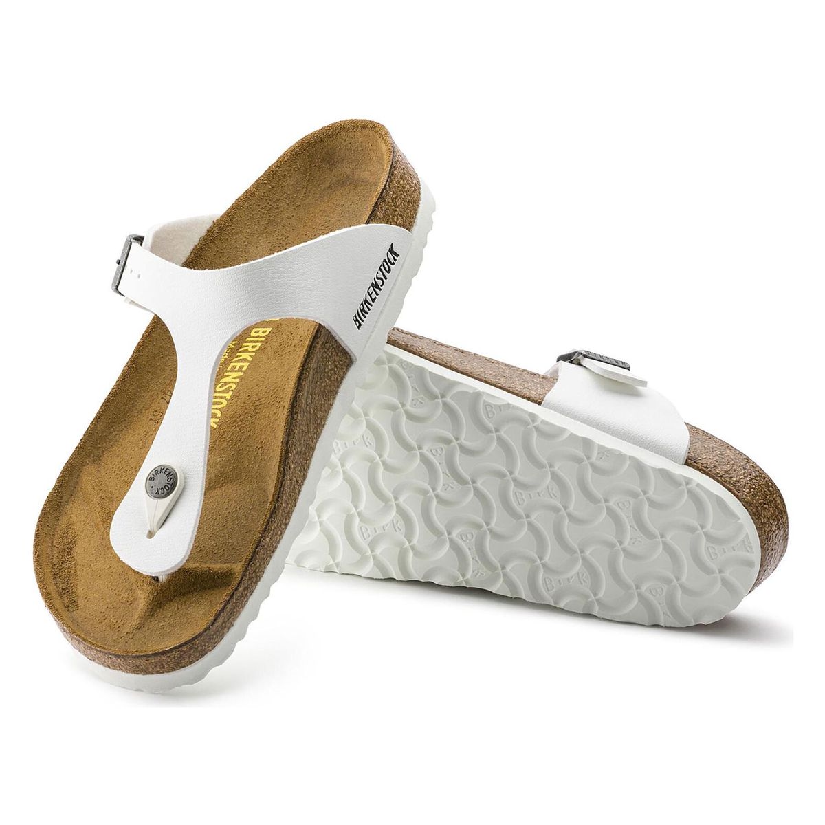 Birkenstock Gizeh Birko-Flor in White