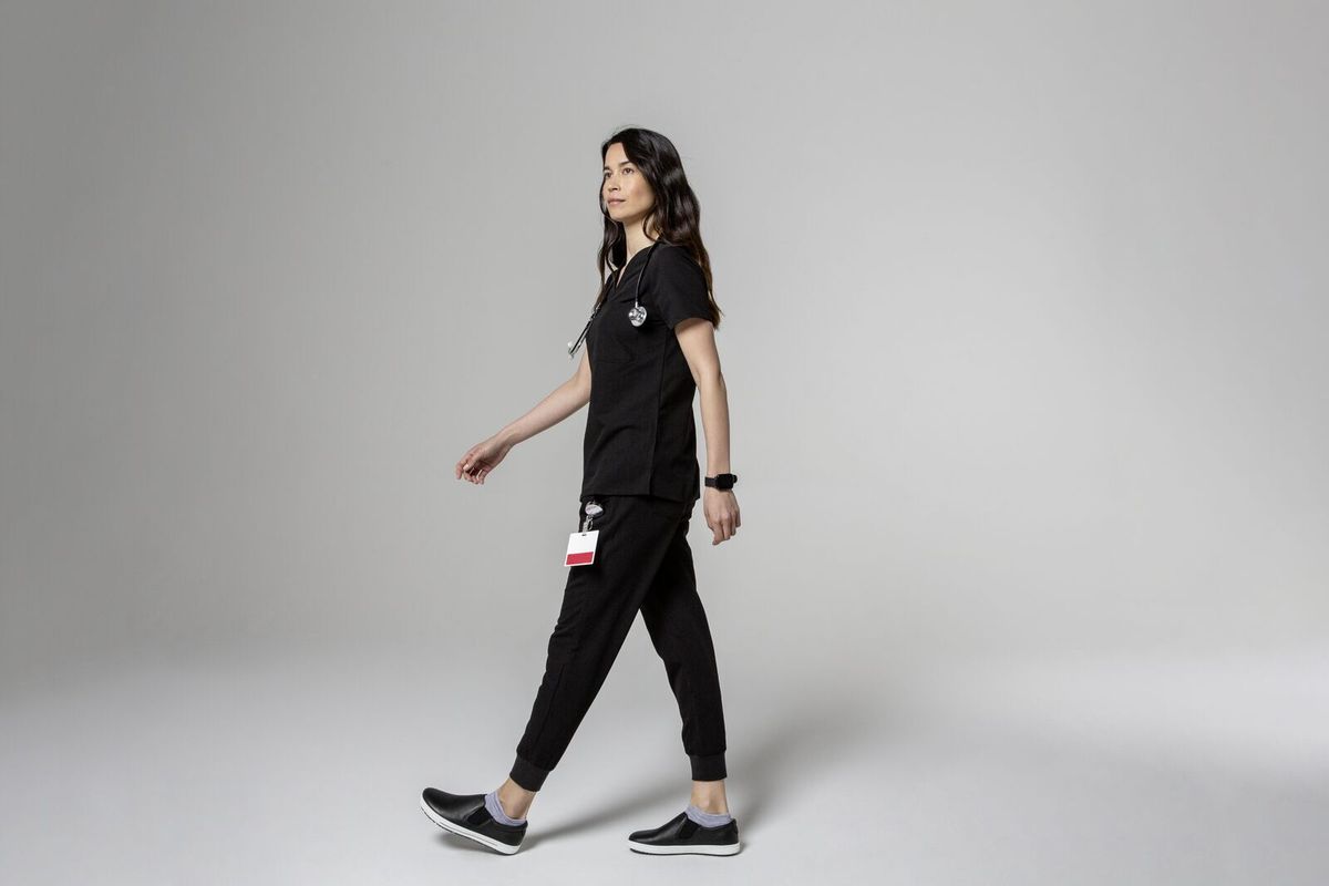Birkenstock QO400 Slip on Unisex Work Sneaker in Black
