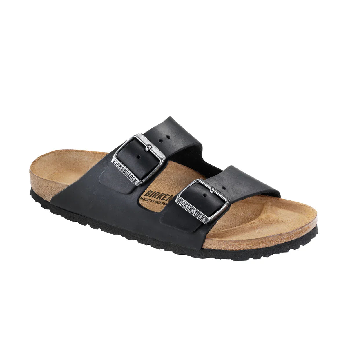 Arizona Black Oiled Leather Narrow