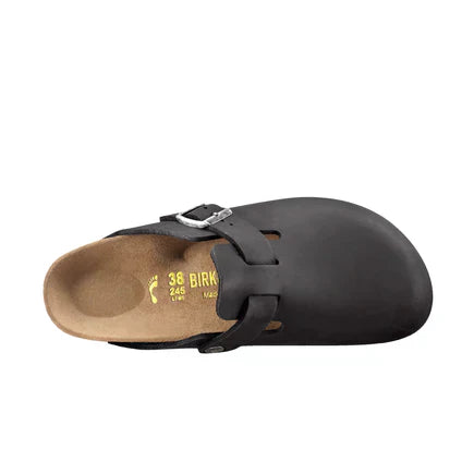 Boston Black Oiled Leather Regular