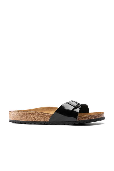 Madrid Patent Black Birko-flor Regular