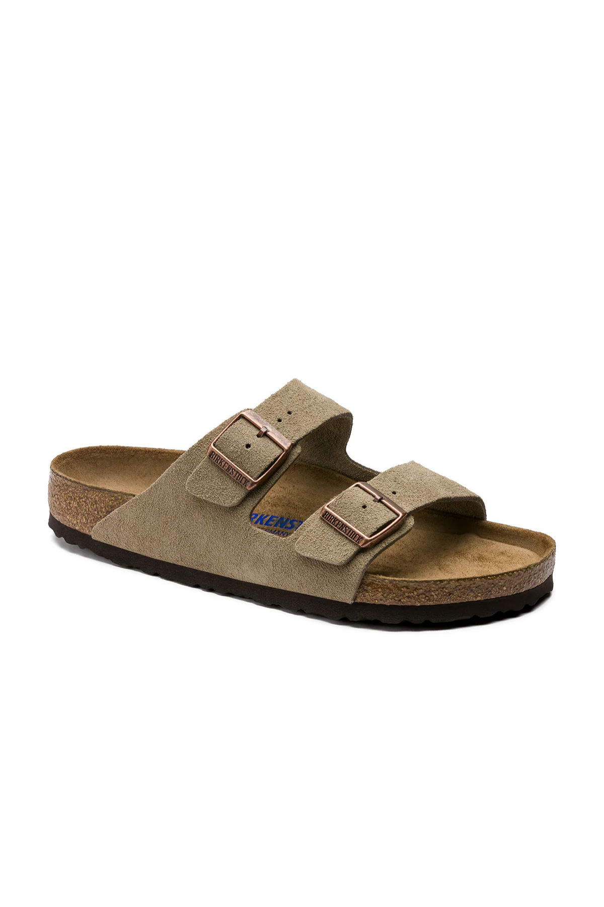 Arizona Sfb Taupe Suede Leather Narrow