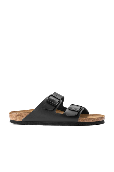 Arizona Black Smooth Leather Narrow
