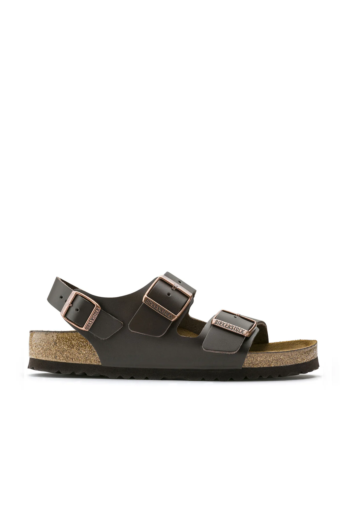 Birkenstock Milano Dark Brown Smooth Leather Narrow