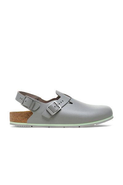 Tokio Pro Gunmetal Grey Pu Coated Natural Leather Narrow