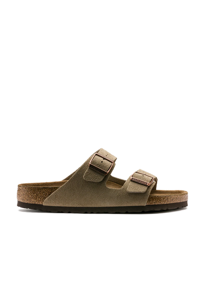 Arizona Sfb Taupe Suede Leather Narrow