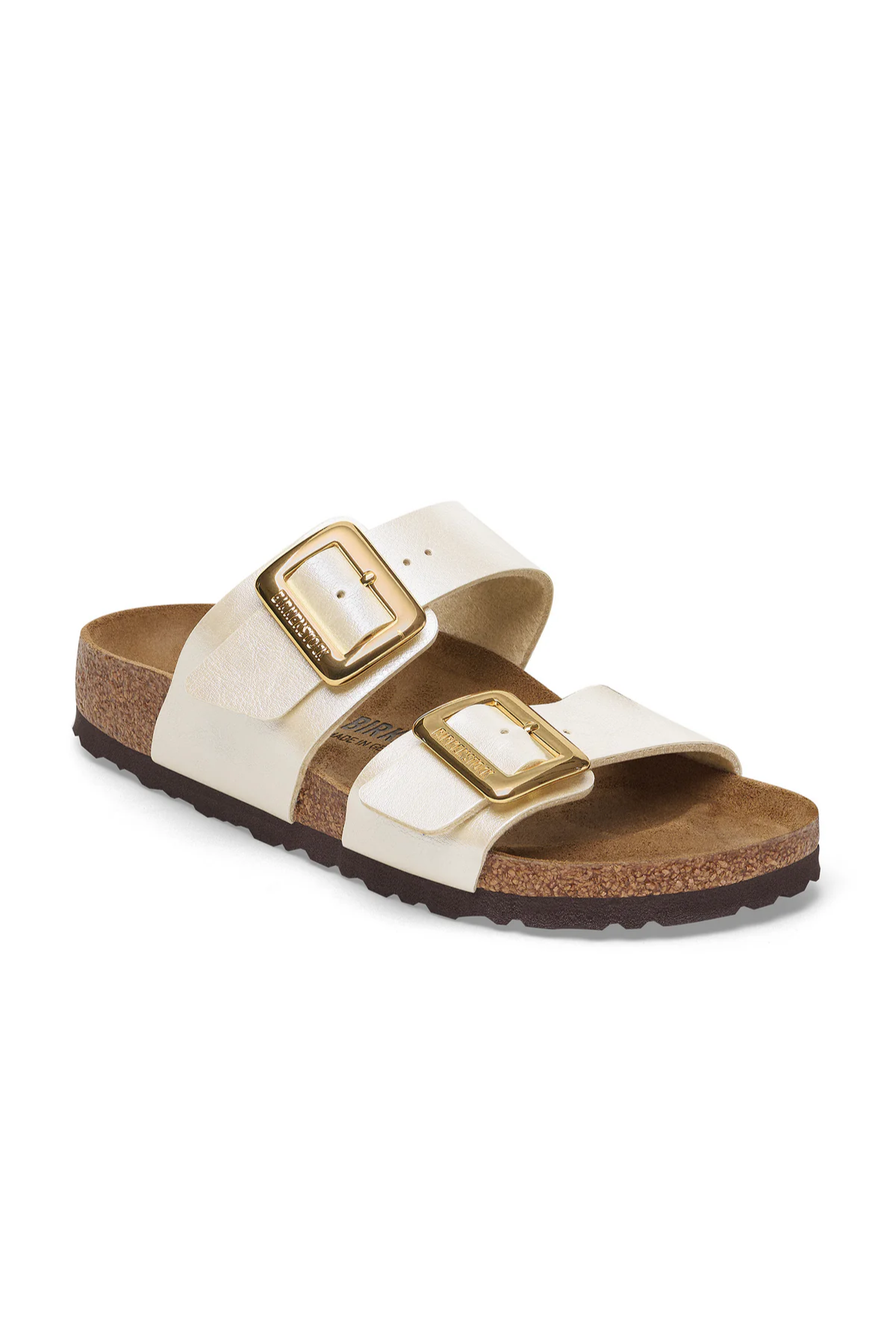 Sydney Cushion Buckle Graceful Pearl White Birko-flor Regular