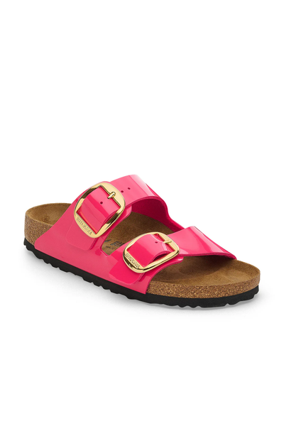 Arizona Big Buckle Patent Fuchsia Fusion Birko-flor Narrow