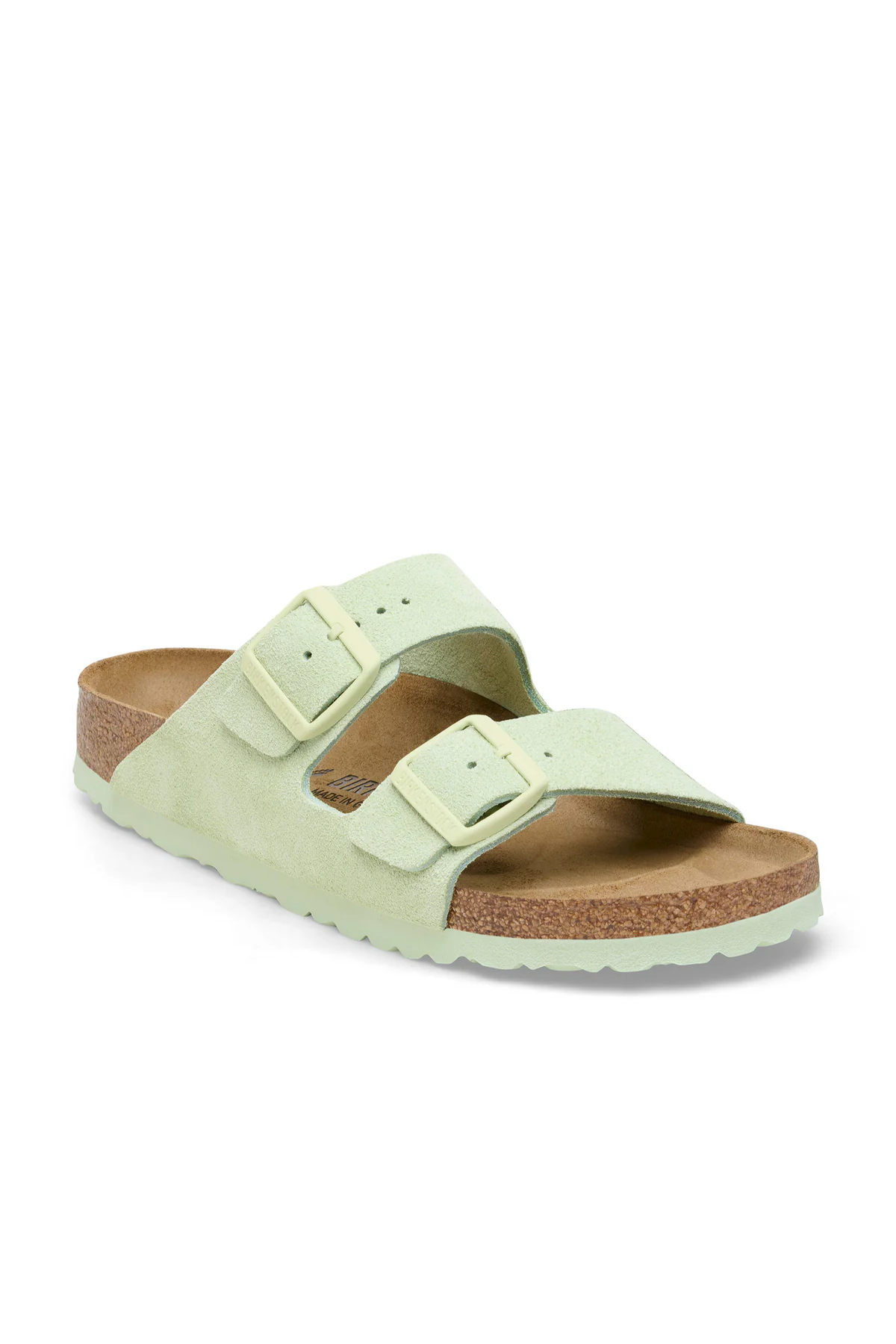 Arizona Faded Lime Suede Leather Regular