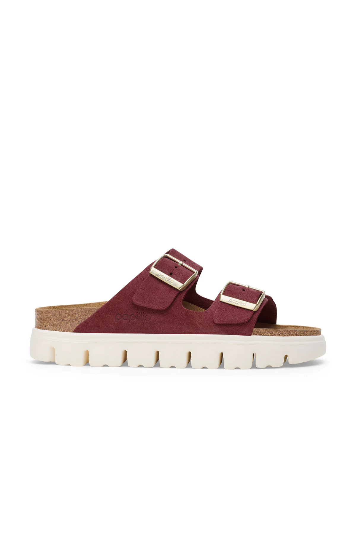Arizona Chunky Berry Crush Suede Leather Narrow