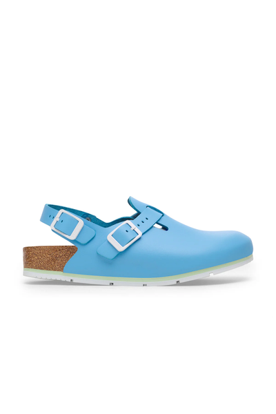 Tokio Pro Sky Blue Pu Coated Natural Leather Narrow