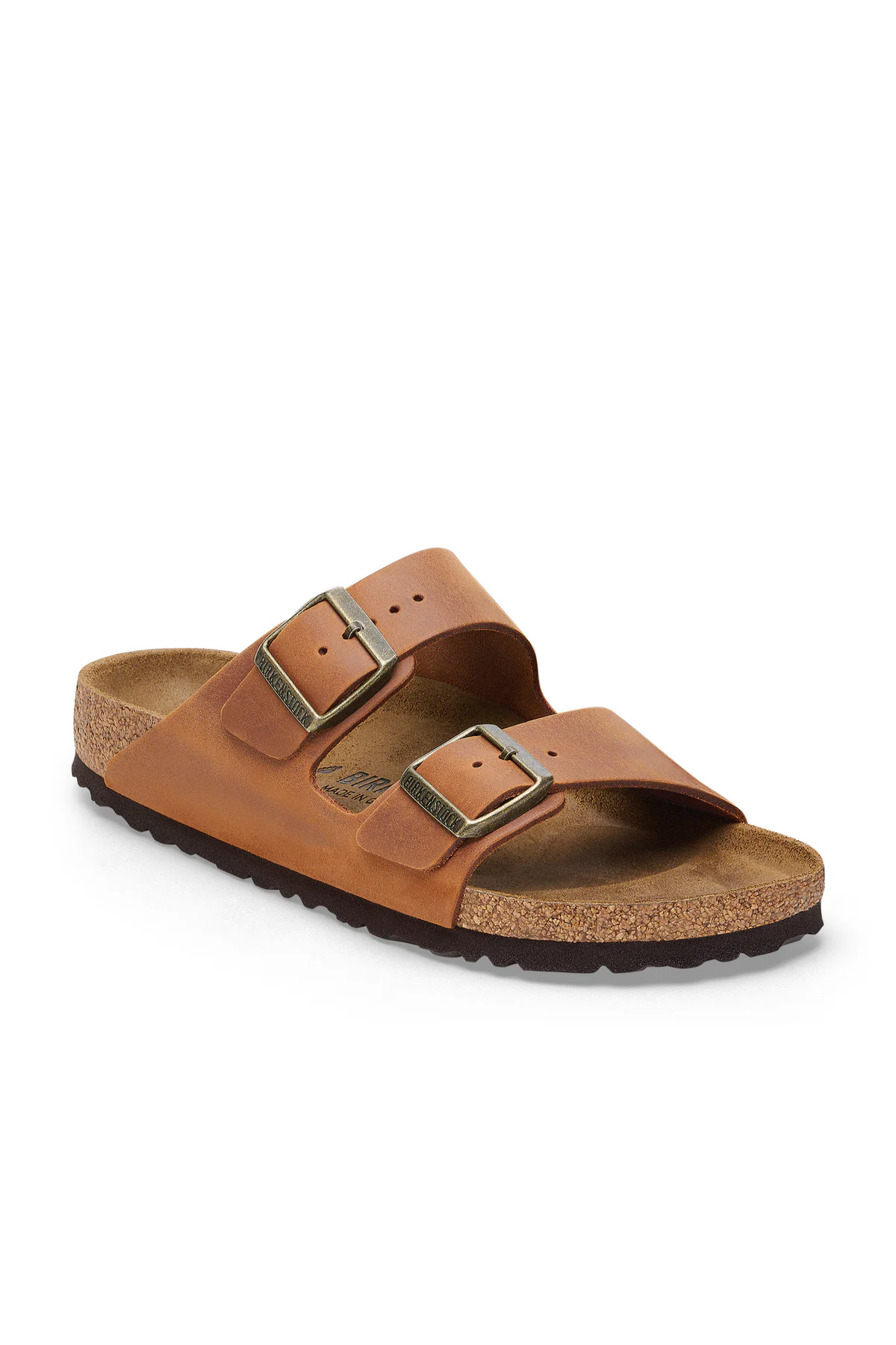 Arizona Cognac Oiled Leather Narrow