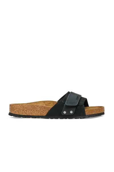 Oita Black Suede/nubuck Leather Narrow