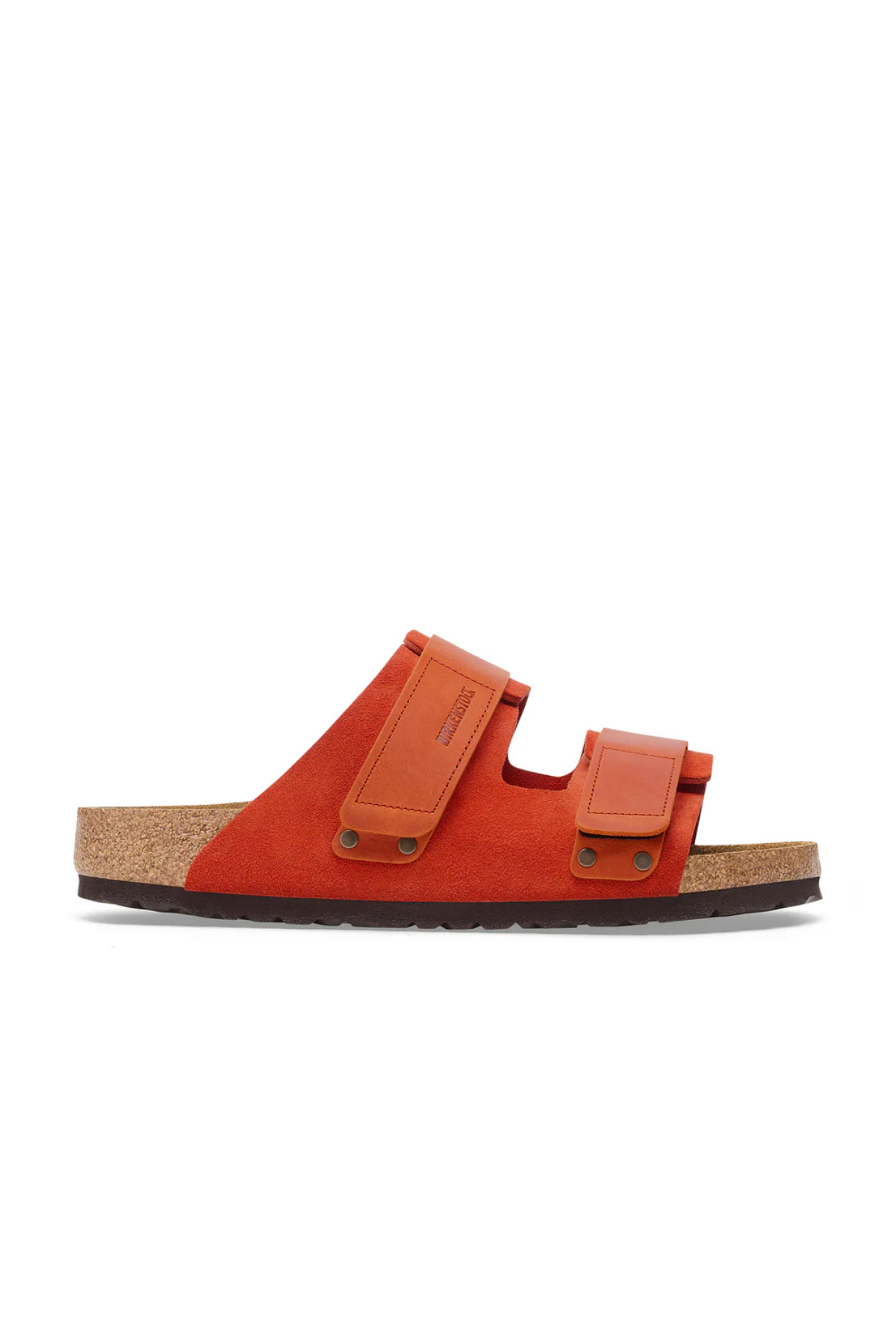Uji Rust Brown Suede/nubuck Leather Narrow
