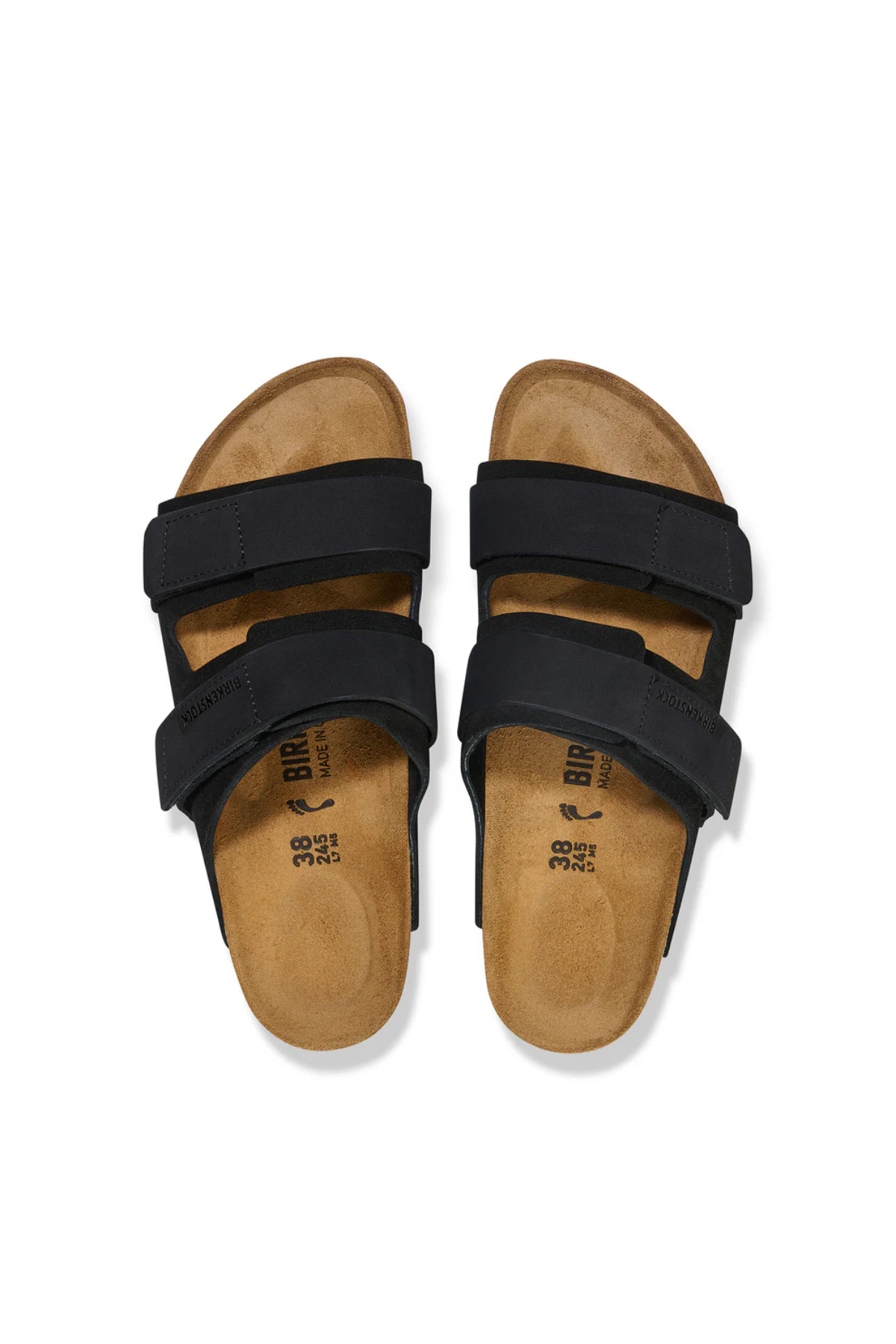 Uji Black Suede/nubuck Leather Regular