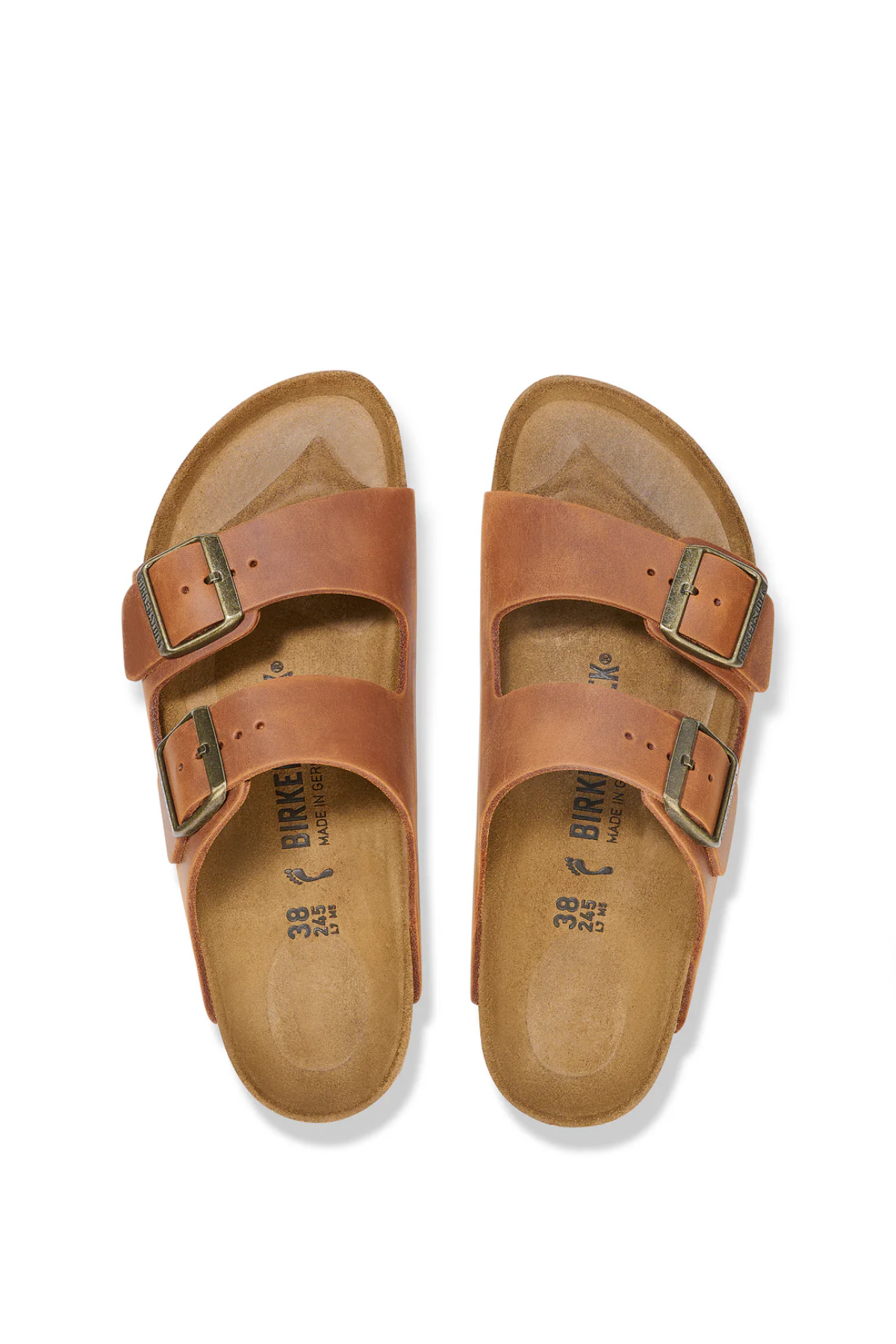 Arizona Cognac Oiled Leather Regular
