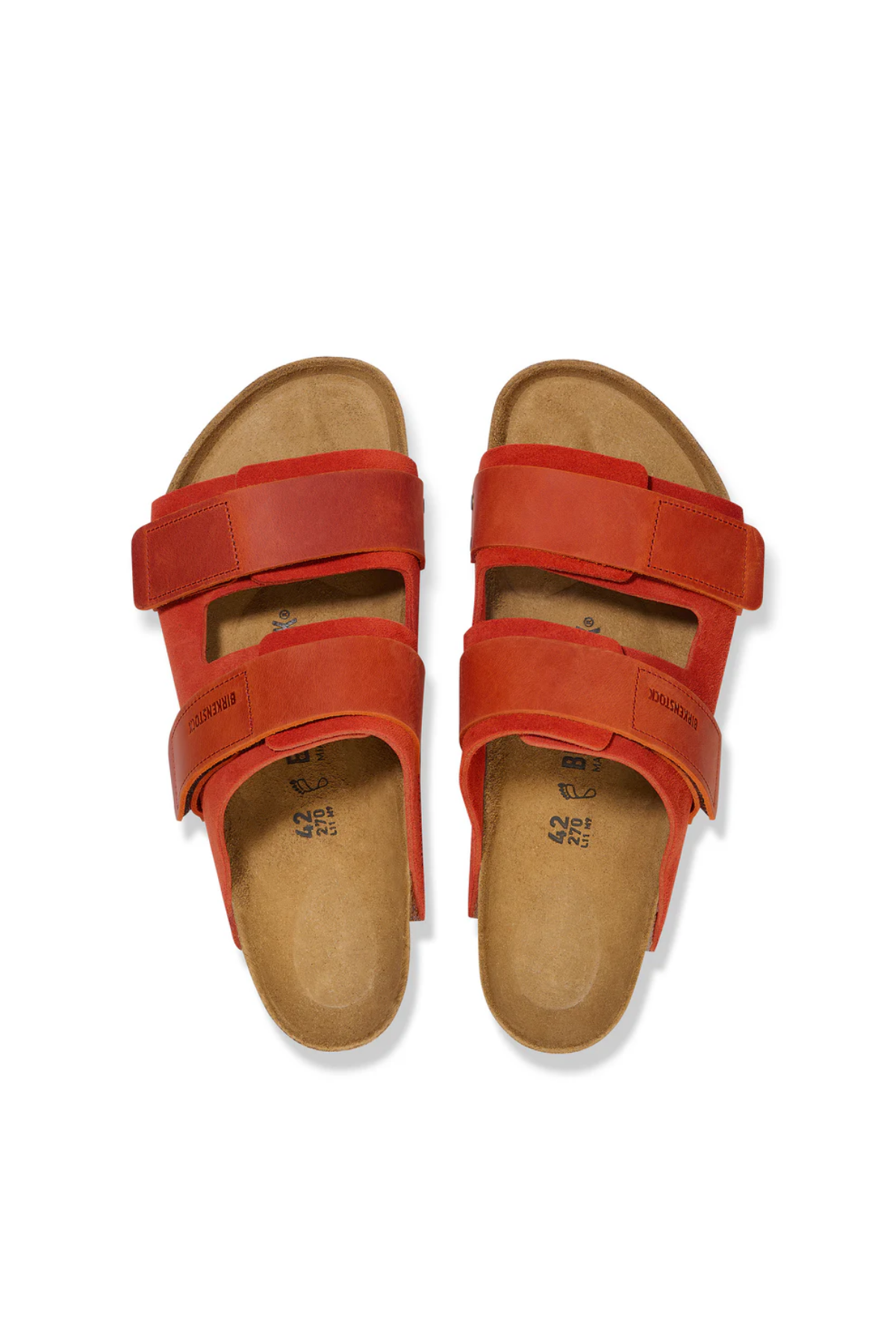 Uji Rust Brown Suede/nubuck Leather Regular