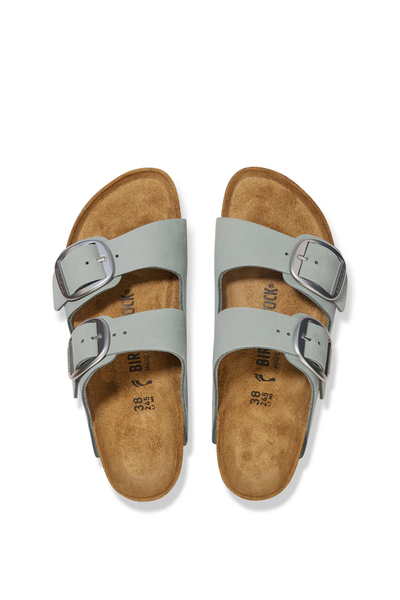 Arizona Big Buckle Pure Sage Nubuck Leather Narrow