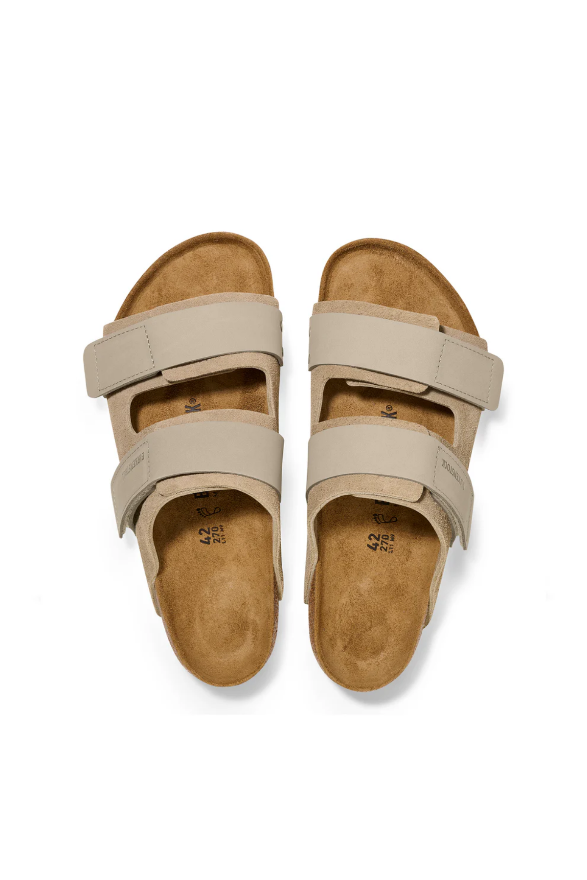 Uji Taupe Suede/nubuck Leather Regular