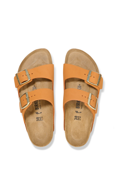 Arizona Burnt Orange Nubuck Leather Narrow