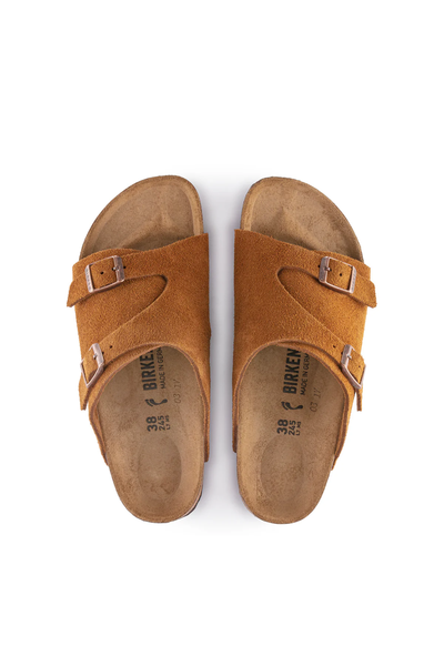 Zurich Mink Suede Leather Regular