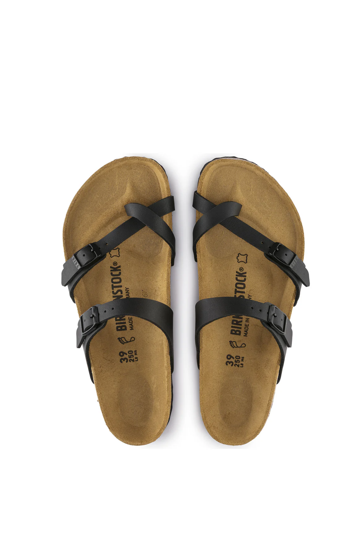 Mayari Black Birko-flor Narrow