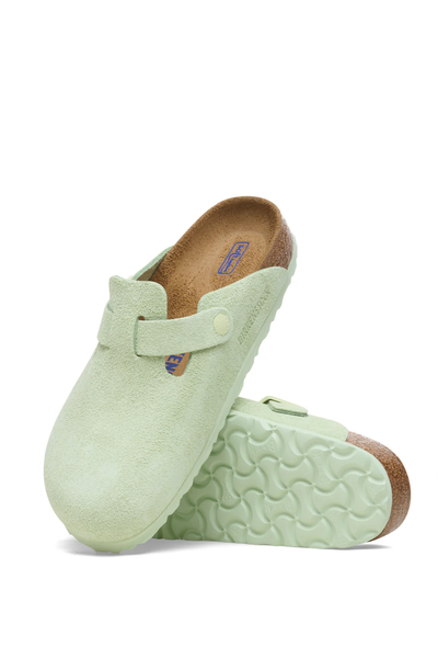 Boston Sfb Faded Lime Suede Leather Regular