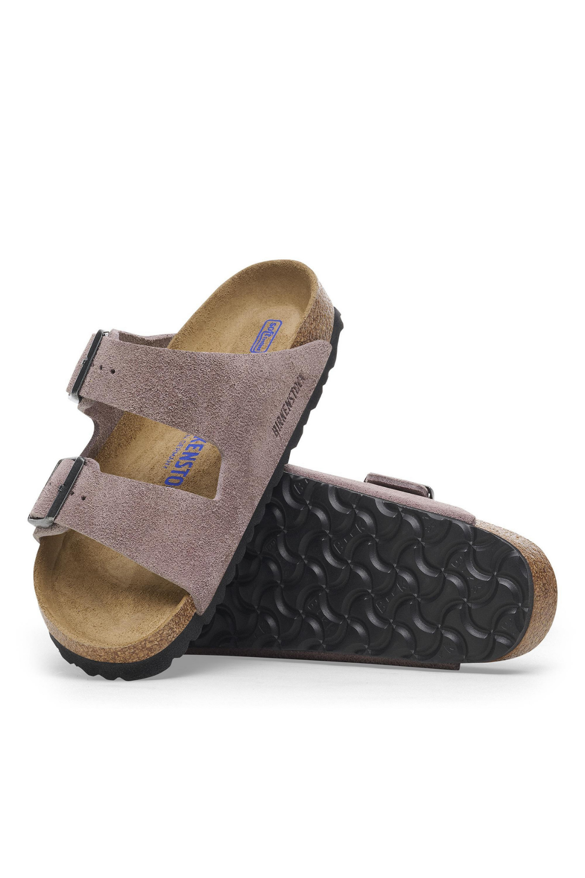Arizona Sfb Faded Purple Suede Leather Narrow
