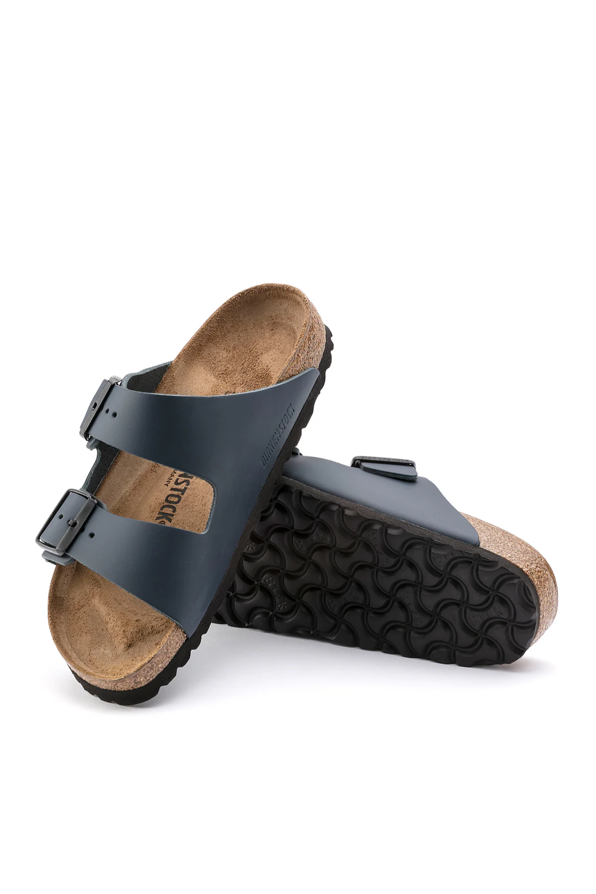 Arizona Blue Smooth Leather Narrow