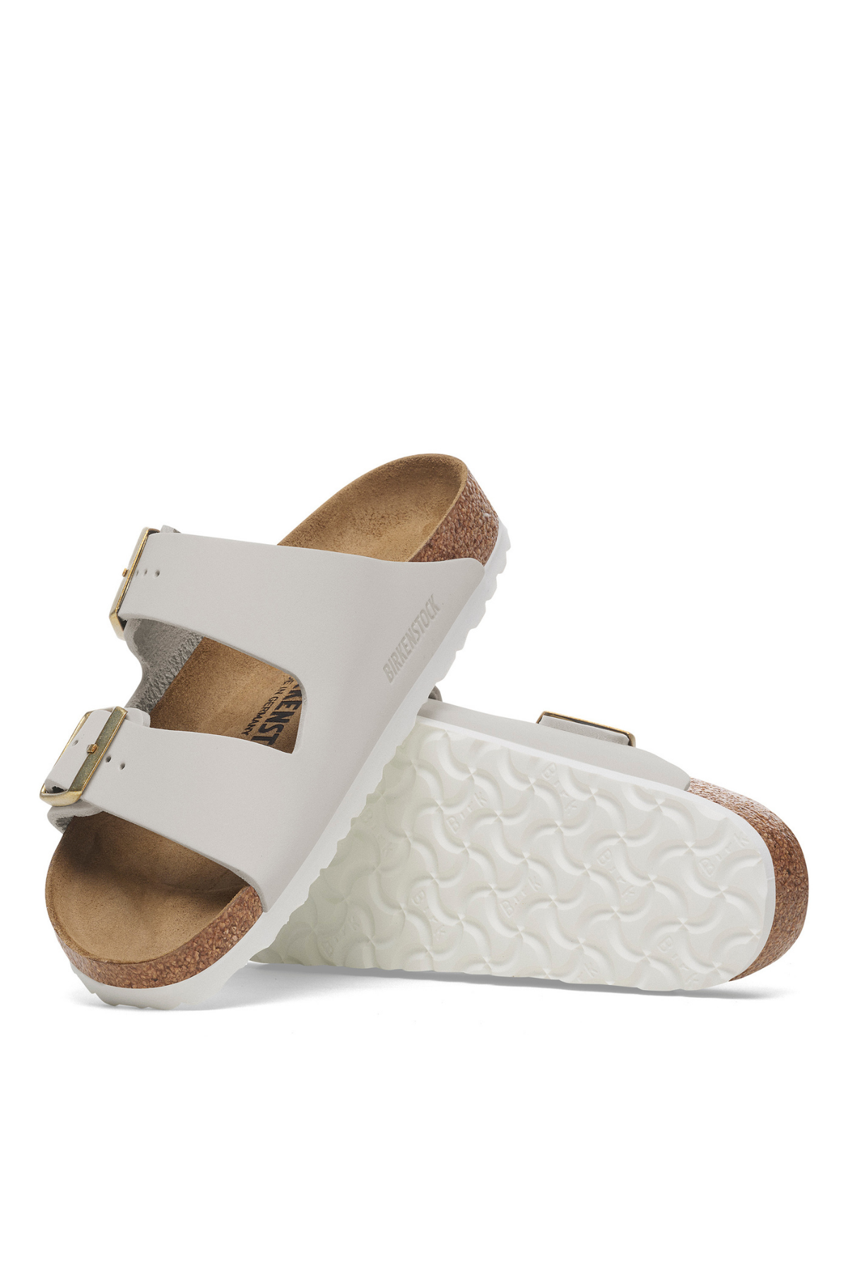 Arizona Antique White Nubuck Leather Regular