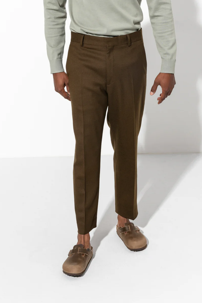 Boston Tabacco Brown Oiled Leather Narrow