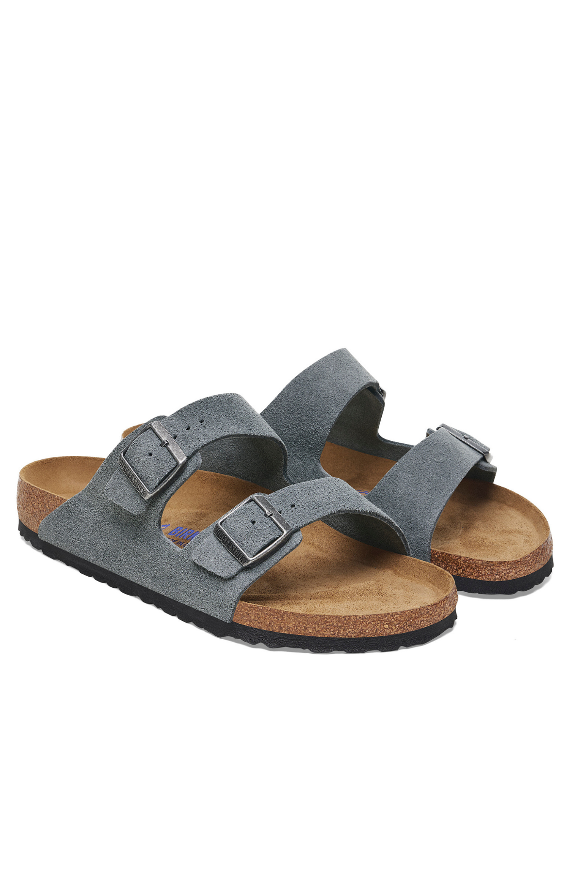Arizona Sfb Basalt Grey Suede Leather Narrow
