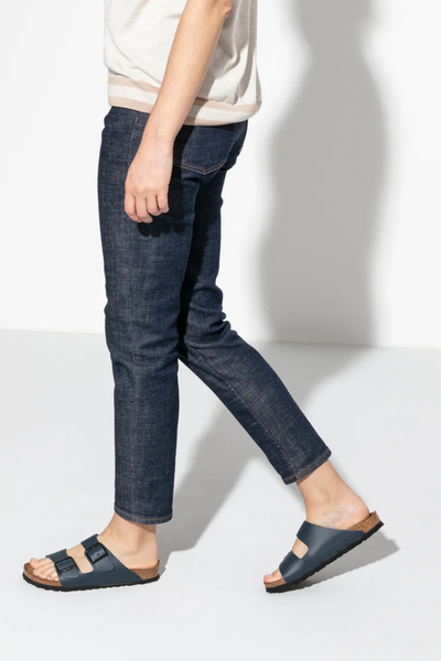 Arizona Blue Smooth Leather Narrow