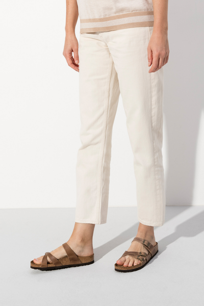 Franca Tabacco Brown Oiled Leather Narrow