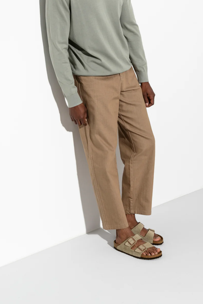 Arizona Sfb Taupe Suede Leather Regular