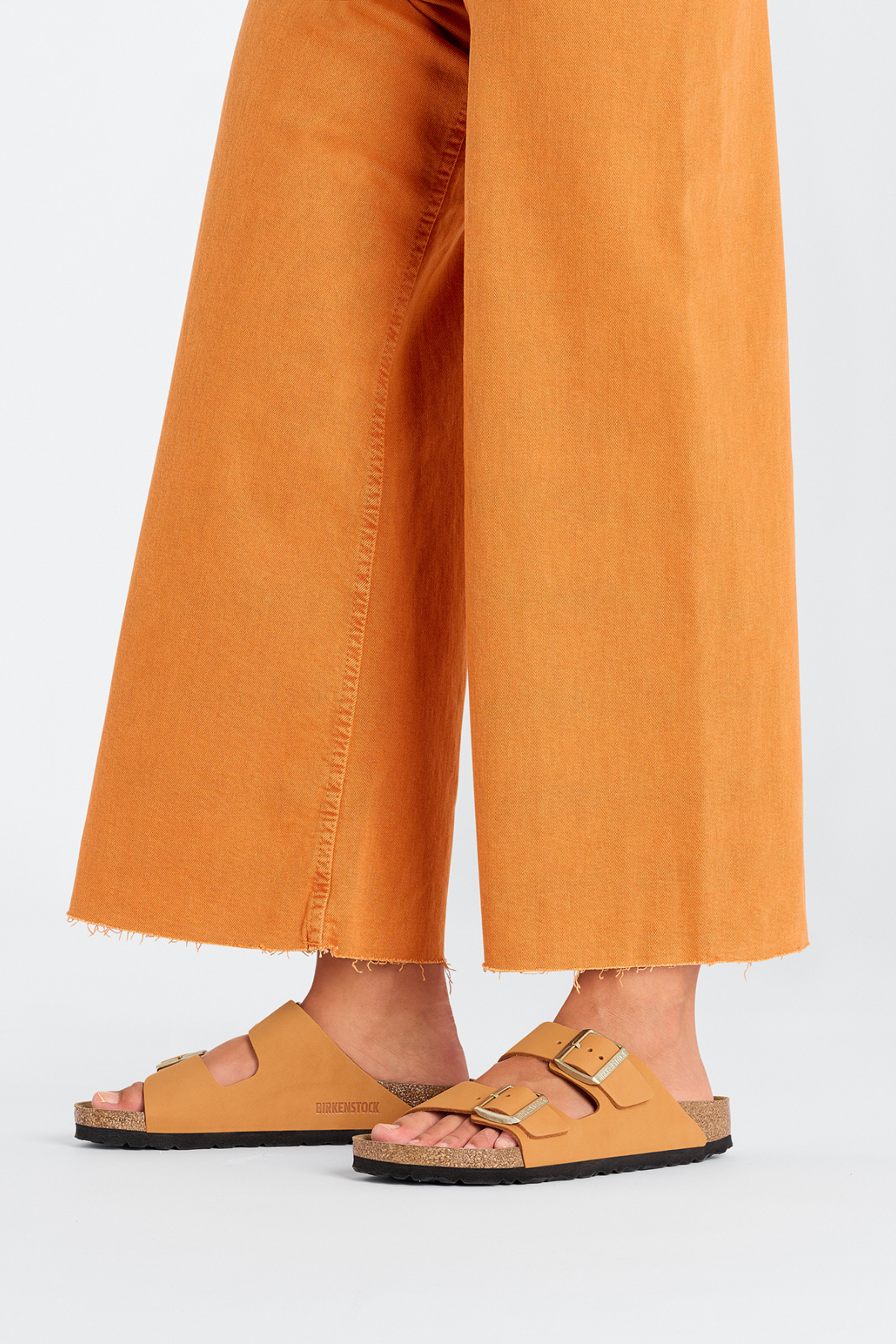 Arizona Burnt Orange Nubuck Leather Narrow