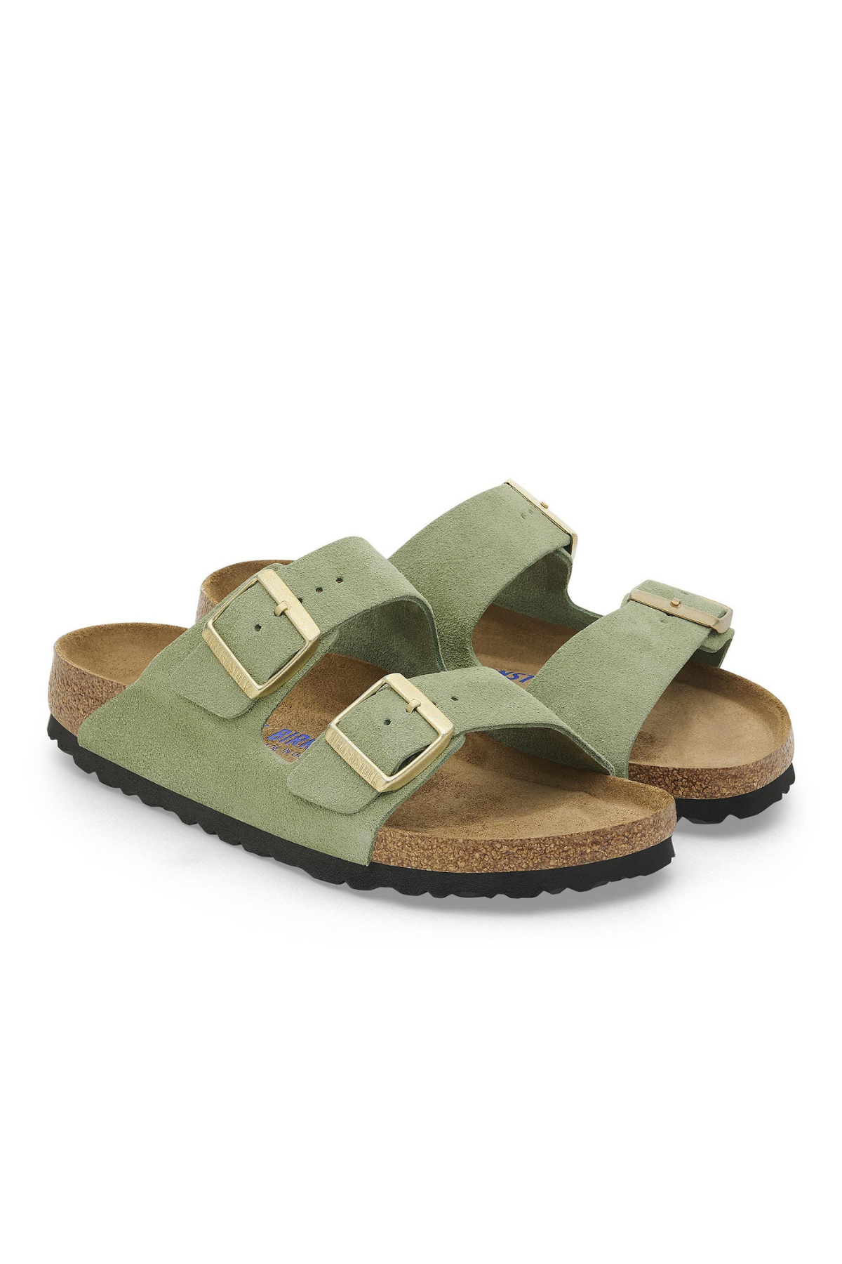 Arizona Sfb Green Tea Suede Leather Narrow